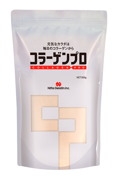 <div class='lum-box'><h4 class='fontColor_blue lum-font-size'>コラーゲンプロ</h4></div><div class='lum-font-cnt'>お食事の量を増やさずたんぱく質アップ。
効率よく無理なくたんぱく補給。</div>