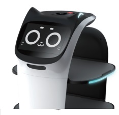 <div class='lum-box'><h4 class='fontColor_blue lum-font-size'>配膳ロボット BellaBot</h4></div><div class='lum-font-cnt'>食事や医療資料などをロボットが配送します。人手不足に効果的です。</div>