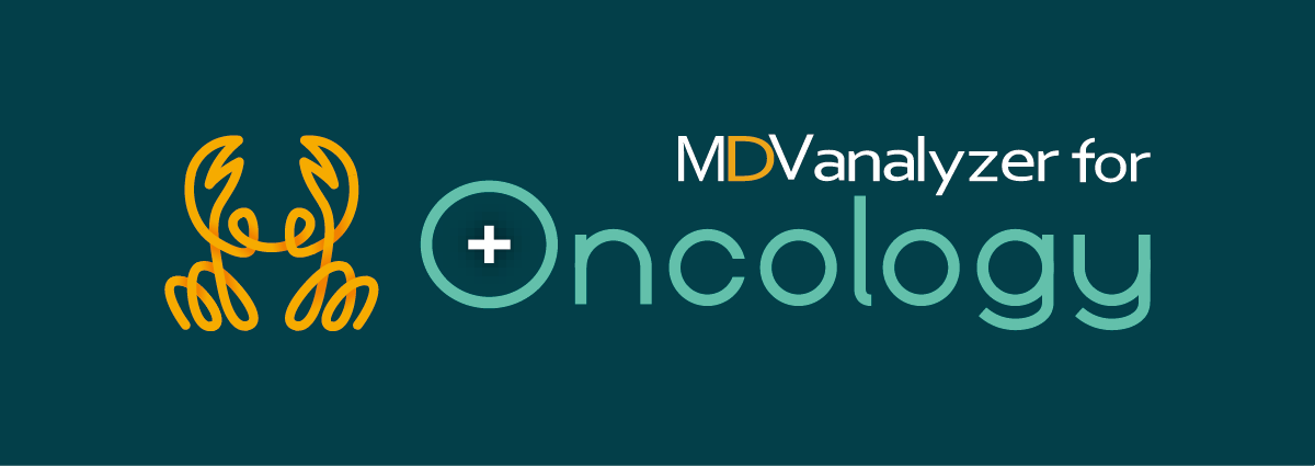 <div class='lum-box'><h4 class='fontColor_blue lum-font-size'>MDV analyzer for Oncology</h4></div><div class='lum-font-cnt'>当社診療データベースが得意とするがん領域に特化した分析ツール。レジメンのシェアをラインごとに分析し自社薬剤ポジションニングや適応追加、上市前の潜在患者の検討にも</div>