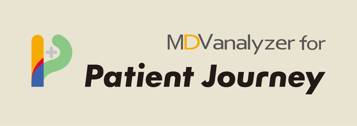 <div class='lum-box'><h4 class='fontColor_blue lum-font-size'>MDV analyzer for Patient Journey</h4></div><div class='lum-font-cnt'>患者の治療フローをサンキー図で視覚的にご確認いただけるWEBツール。マーケティングのための市場調査、臨床試験時のフィージビリティ調査、導入製品の評価資料作成にも</div>