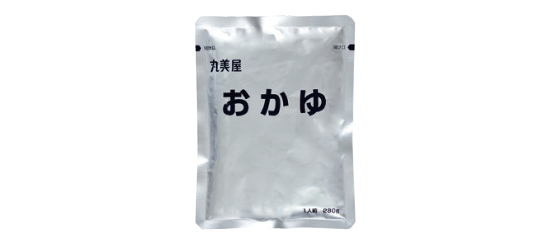<div class='lum-box'><h4 class='fontColor_blue lum-font-size'>おかゆ</h4></div><div class='lum-font-cnt'>賞味期間5年6カ月、常温で長期保管ができるので備蓄用、非常食に最適です。
国内産の良質なお米を食べやすくしっとりと炊き上げた、のどごしの良い五分粥です。</div>