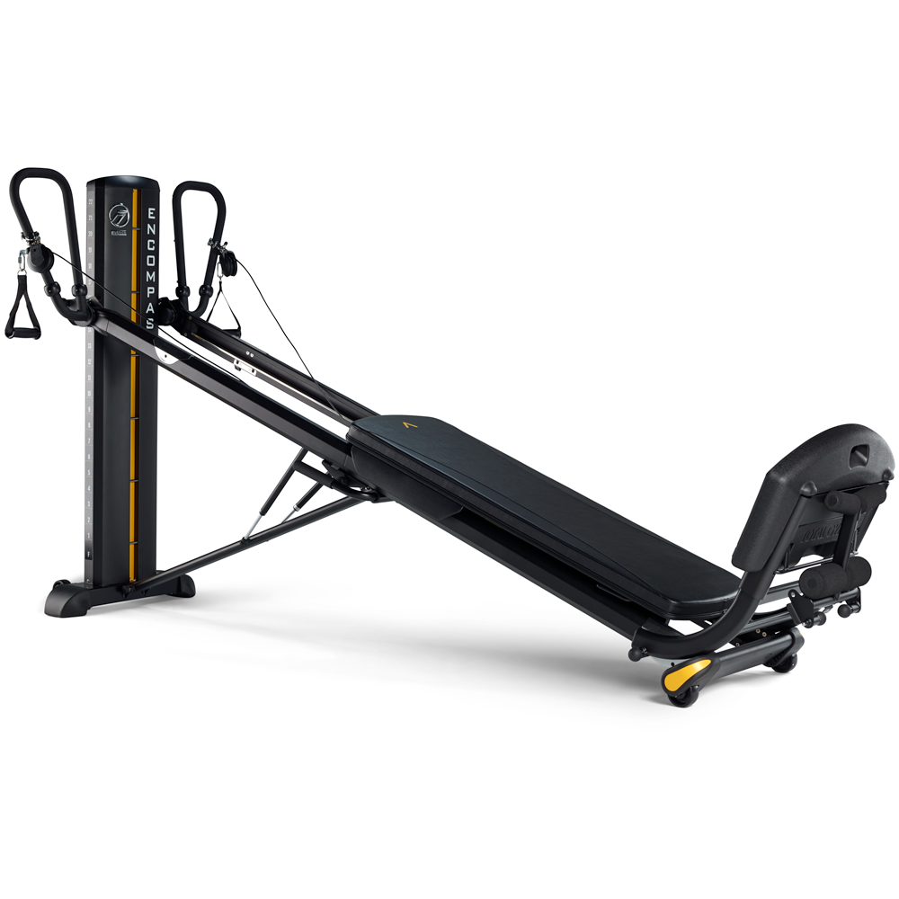<div class='lum-box'><h4 class='fontColor_blue lum-font-size'>TOTALGYM社ENCOMPASS</h4></div><div class='lum-font-cnt'>米国発、自重全身トレーニングマシン。1台でストレッチ、ピラティス、固有感覚の向上リハビリなど高い汎用性を誇ります。
中でも分かりやすく効果的に骨盤底筋トレーニングで、尿漏れ対策＆産後リカバリーに絶大な効果を発揮することから、ここ数年女性医療関係者運動指導者から高い注目を集めています。</div>