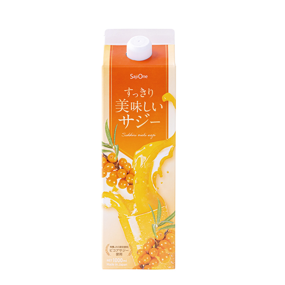 <div class='lum-box'><h4 class='fontColor_blue lum-font-size'>すっきり美味しいサジー</h4></div><div class='lum-font-cnt'>「サジージュースは体に合うから続けたい！だけど酸っぱくて続けられない！」というお声にお応えした新商品！ オレンジ・柚子・ステビアを黄金比で配合することで、酸っぱいサジージュースがすっきり飲みやすくなりました！ 実店舗様向けの卸販売をしておりますので、お気軽にご相談ください。</div>
