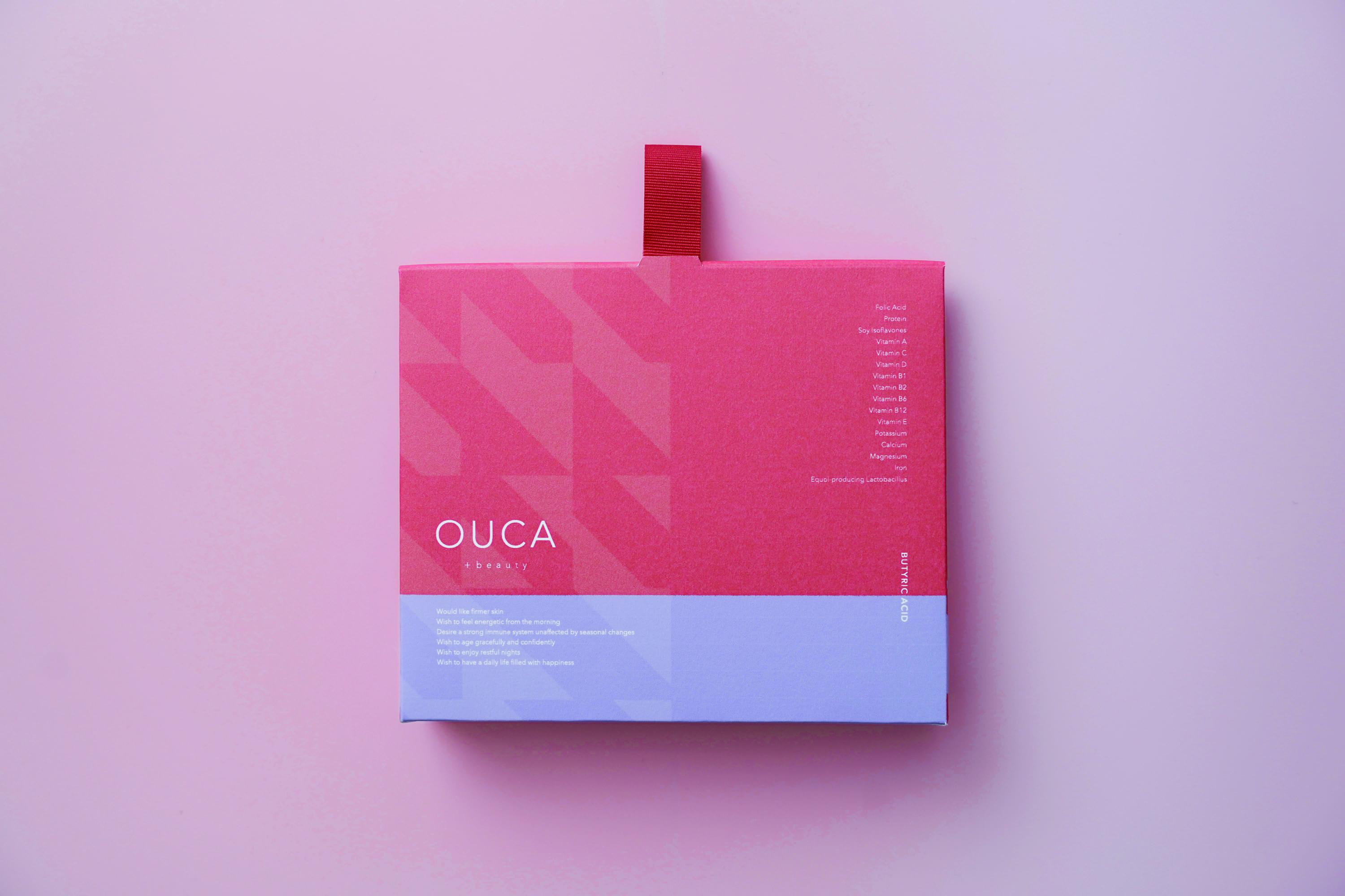 <div class='lum-box'><h4 class='fontColor_blue lum-font-size'>OUCA＋beauty</h4></div>
        		 <div class='lum-font-cnt'>OUCA ＋beauty is an innerwear product based on the concept of "Femme care support that adjusts from the base", carefully confronting the anxieties unique to women that change at each life stage, aiming for a lively and lustrous mind and body, and looking at beauty from within. Beauty care supplement.</div>
