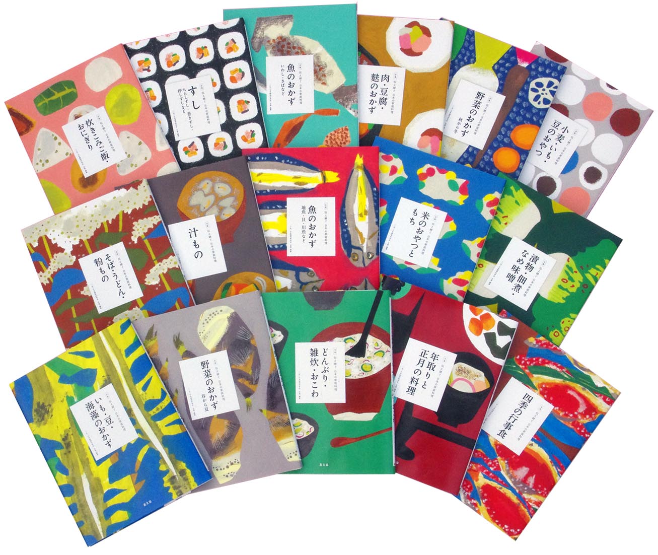 <div class='lum-box'><h4 class='fontColor_blue lum-font-size'>全集『伝え継ぐ日本の家庭料理』</h4></div><div class='lum-font-cnt'>祝「第13回辻静雄食文化賞」受賞！！これから100年伝えていきたいふるさとの家庭料理を10年かけて全国津々浦々で聞き書き調査しレシピ化、ジャンルごとに編纂・収録しました。文化的背景の記述もあり、読み物としてもおすすめです。</div>