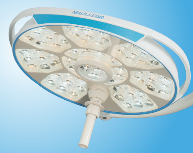 <div class='lum-box'><h4 class='fontColor_blue lum-font-size'>Dr. Mach LED6MC 手術灯</h4></div><div class='lum-font-cnt'>ドイツ製　LED診療・手術灯 Dr.Mach (ドクターマッハ）
スタンド式です。
LED 6MC (色温度調節・シャドウマネジメント機能）</div>