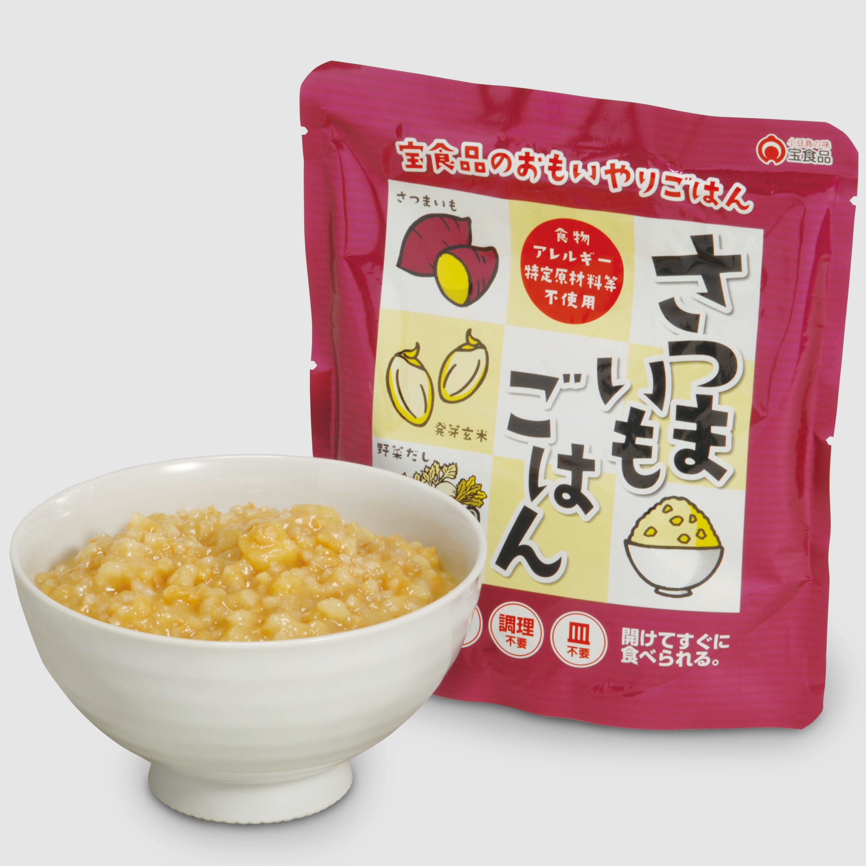 <div class='lum-box'><h4 class='fontColor_blue lum-font-size'>Sweet Potato Rice</h4></div><div class='lum-font-cnt'>Sweet potatoes are used in both solid (softer texture) and paste forms.  You can enjoy them and flavors of the vegetable broth.
</div>
