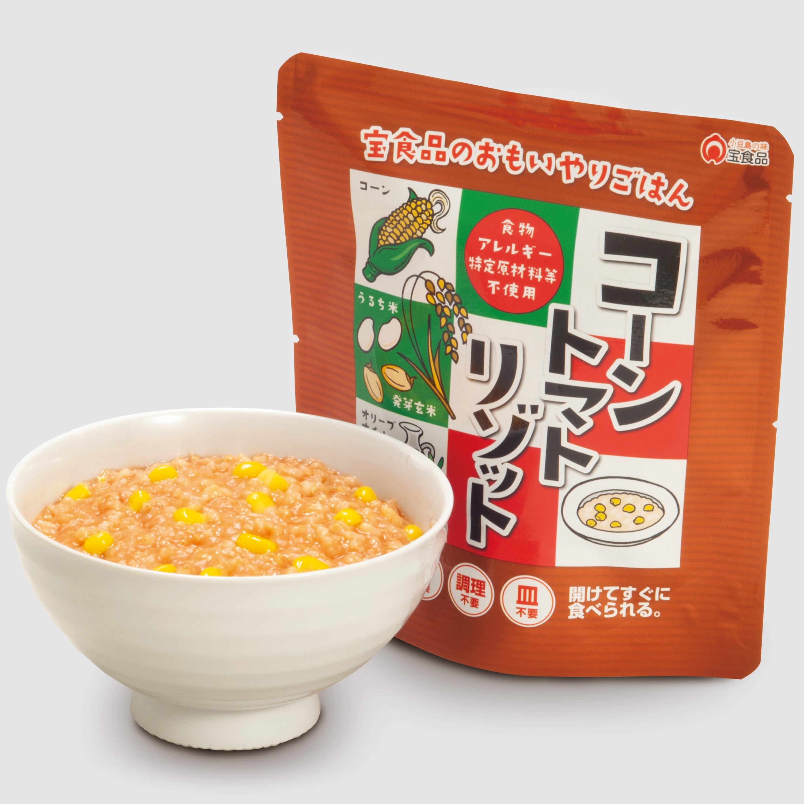 <div class='lum-box'><h4 class='fontColor_blue lum-font-size'>Corn Tomato Rizot</h4></div><div class='lum-font-cnt'>Western-style tomato-based rice with corns and Olive oil.
</div>