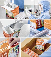 <div class='lum-box'><h4 class='fontColor_blue lum-font-size'>ISO9001取得「イーデーエムの受託加工業務」</h4></div><div class='lum-font-cnt'>箱詰め・包装・表示まで多様な工程に一貫して対応。各種製品仕様に合わせたセットアップ・上包機による包装・自社製ラベラーによるラベル貼付・最終検品に至るまでの加工業務を一貫して行うことで、お客様の要望にお応えする高品質な製品をお届けいたします。</div>