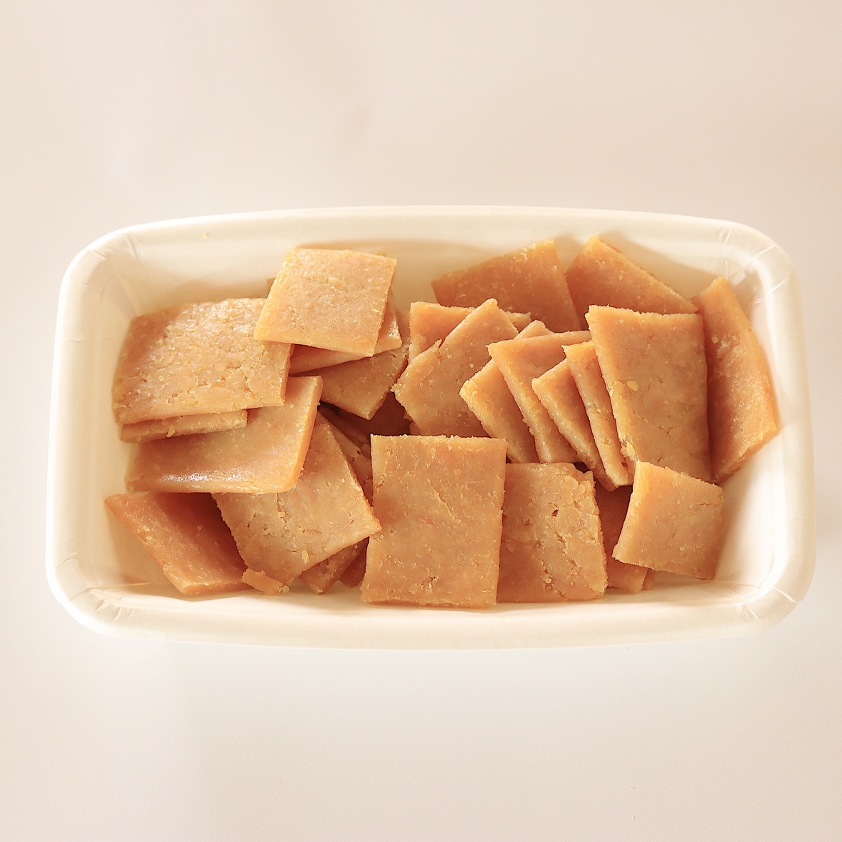 <div class='lum-box'><h4 class='fontColor_blue lum-font-size'>FRESH SOY MEAT</h4>
         </div>
         <div class='lum-font-cnt'>Ayakogane soy meat, made from a new variety of soybeans grown in Hokuto City, offers a rich flavor, natural sweetness, and firm texture. Unlike conventional products, it is versatile for use in salads, pickles, stews, soups, and fried dishes. High in protein, low in sugar, and rich in dietary fiber, it is an excellent choice for those pursuing a healthy diet. This innovative product provides a nutritious and delicious plant-based alternative for various culinary applications.</div>