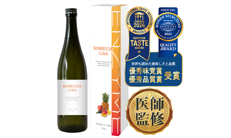 <div class='lum-box'><h4 class='fontColor_blue lum-font-size'>Amazon's best-selling kombucha enzyme drink</h4>
         </div>
         <div class='lum-font-cnt'>A best-seller on Amazon, with over 4-star reviews!
Winner of both the Superior Taste Award and the Superior Quality Award at international tasting competitions!
A hugely popular enzyme drink with cumulative sales of over 30,000 bottles.</div>
