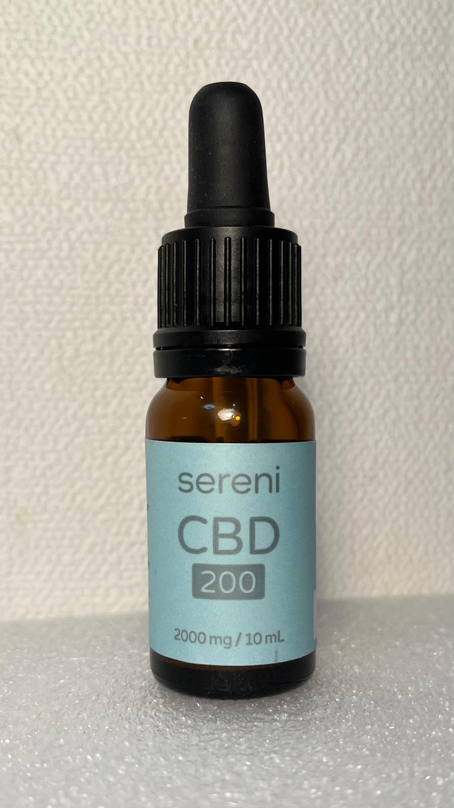<div class='lum-box'><h4 class='fontColor_blue lum-font-size'>Sereni CBD200 (cannabidiol, 200 mg/mL)</h4>
         </div>
         <div class='lum-font-cnt'>Cannabidiol (CBD), 200 mg/mL Edible Oil
</div>