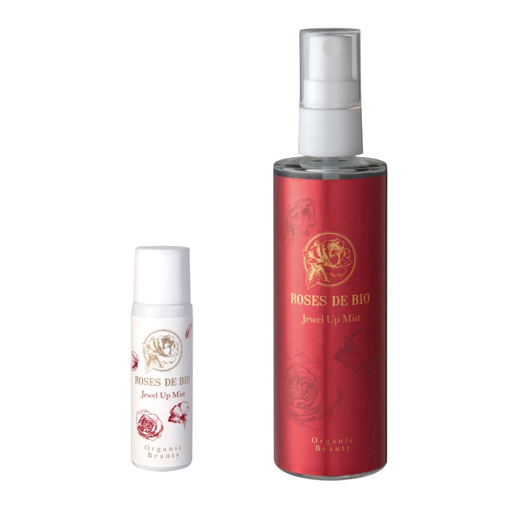 <div class='lum-box'><h4 class='fontColor_blue lum-font-size'>Bloody Jewel Up Mist</h4></div>
        	 	<div class='lum-font-cnt'>This lotion and serum with a gentle rose scent are very popular. Recommended for dryness, aging care, and sensitive care. Specially processed platinum colloid carries a -40 millivolt potential, the same as the surface of the skin, helping to regulate barrier function and provide high levels of moisture.</div>
