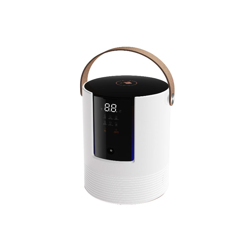<div class='lum-box'><h4 class='fontColor_blue lum-font-size'>Portable Hydrogen Breathing Machine</h4></div>
        		 <div class='lum-font-cnt'>1.Gas flowrate: 150ml/min                                                                                                                                              2.Timer: 30min - 180 mins                                                
3. Function tips: Low Water / TDS detection / Unbalance / Overheat / Over pressure 
4. Can use with car charger, output 60ml/min
5. Power: 100-240V</div>