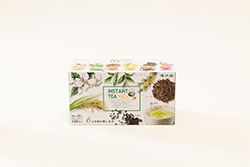 <div class='lum-box'><h4 class='fontColor_blue lum-font-size'>6 types of instant tea select pack</h4></div>
        		<div class='lum-font-cnt'>●Sencha
Tea leaves with little bitterness are selected to make the mouth soft and refreshing.
●Hojicha
The leaves and stems are roasted and blended with a savory taste.
● Genmaicha
Brown rice is made with fragrant glutinous rice for a fragrant and refreshing sweetness.
●Oolong tea
Pursue a mellow aroma and a refreshing flavor.
● Jasmine tea
Fluffy floral aroma and refreshing taste.</div>