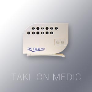 <div class='lum-box'><h4 class='fontColor_blue lum-font-size'>TAKI ION MEDIC</h4></div>
        		<div class='lum-font-cnt'>We will optimize the environment of your facility. Clean air is a given, and with its impressive ion generation capacity, this item delivers outstanding synergy when used together with Immuno Power.</div>