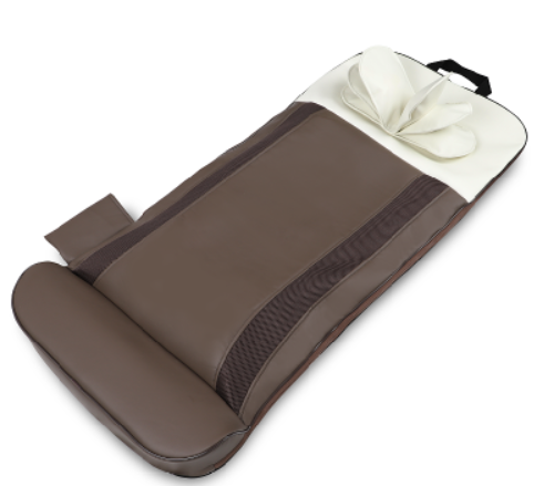 <div class='lum-box'><h4 class='fontColor_blue lum-font-size'>Massage mattress</h4></div>
        	 <div class='lum-font-cnt'>*Function:Air pressure
*Airbagquantites:15pcs(neck6pcs+back4pcs+waist1pcs +buttock4pcs)
*3D air-bags use rubbing and tapping to massage the neck,shoulder, waist, back, buttocks 
*adapter:12V,2.5A
*Power output:30watts
*Material:PU
*color:Can be customized.
*Automatic timer:Adjustable cycle of 10, 20 or 30 minutes</div>