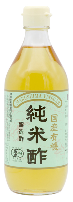<div class='lum-box'><h4 class='fontColor_blue lum-font-size'>マルシマ　国産有機純米酢</h4></div><div class='lum-font-cnt'>◎“生命(いのち)を育む農産物”である国産有機栽培のうるち米だけを原料に、昔ながらの製法にこだわり、醸造したお酢です。温暖な気候に恵まれた広島県尾道で代々受け継がれた技を活かして、じっくりと醸造しています。
　純米酢の芳醇な香りと旨みをご賞味ください。
</div>