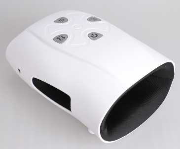 <div class='lum-box'><h4 class='fontColor_blue lum-font-size'>Hand Massager</h4></div>
        		<div class='lum-font-cnt'>*Function:air compression+Vibration+heating
*air compression has 3 intensities:weak/medium/strong
*Battery version: 2200mAh
*Product size:23.5*17.5*11.8
*adapter:5V,2A
*Power output:10watts
*Material:ABS
*color:Can be customized.
*Cetificate：EMC/LVD</div>
