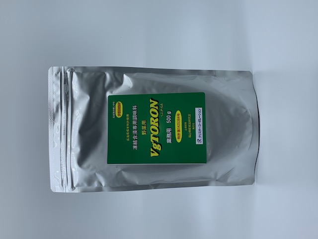 <div class='lum-box'><h4 class='fontColor_blue lum-font-size'>凍結含浸専用調味料VgTORON</h4></div><div class='lum-font-cnt'>根菜類用
</div>