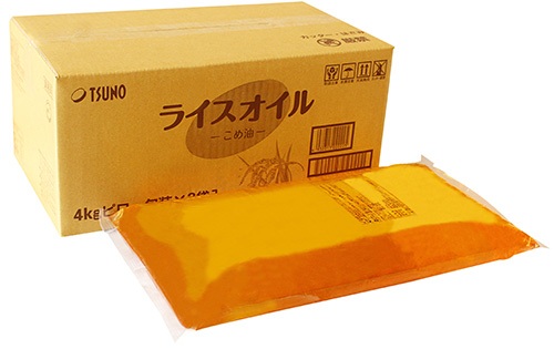 <div class='lum-box'><h4 class='fontColor_blue lum-font-size'>ライスオイルピロー4kg</h4></div><div class='lum-font-cnt'>米ぬか由来の天然抗酸化成分が豊富で酸化に強く、におわない、へたらない、くせがないのが特徴。色々な料理に合わせられます。業務効率向上と環境に配慮した4kgピロー。</div>
