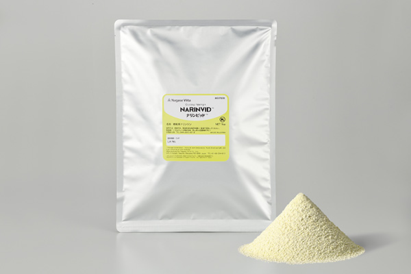 <div class='lum-box'><h4 class='fontColor_blue lum-font-size'>ナリンビッド®</h4></div><div class='lum-font-cnt'>柑橘由来の味質改善素材ナリンビッド®は、切れの良い苦みを持ち、微量の添加で柑橘感やピール感、生絞り感を付与します。</div>