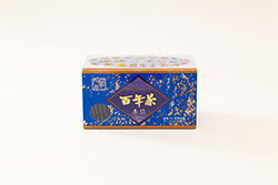 <div class='lum-box'><h4 class='fontColor_blue lum-font-size'>Century Tea</h4>
         </div>
         <div class='lum-font-cnt'>A long-selling product launched as Japan's first blended tea. Based on the ancient principle of balancing five flavors, it combines the five tastes—sour, bitter, sweet, spicy, and salty—in a well-balanced blend. With our unique processing technology, it is made without additives or artificial coloring, and is a masterpiece you can enjoy hot or iced, never growing tired of no matter how many cups you drink.</div>