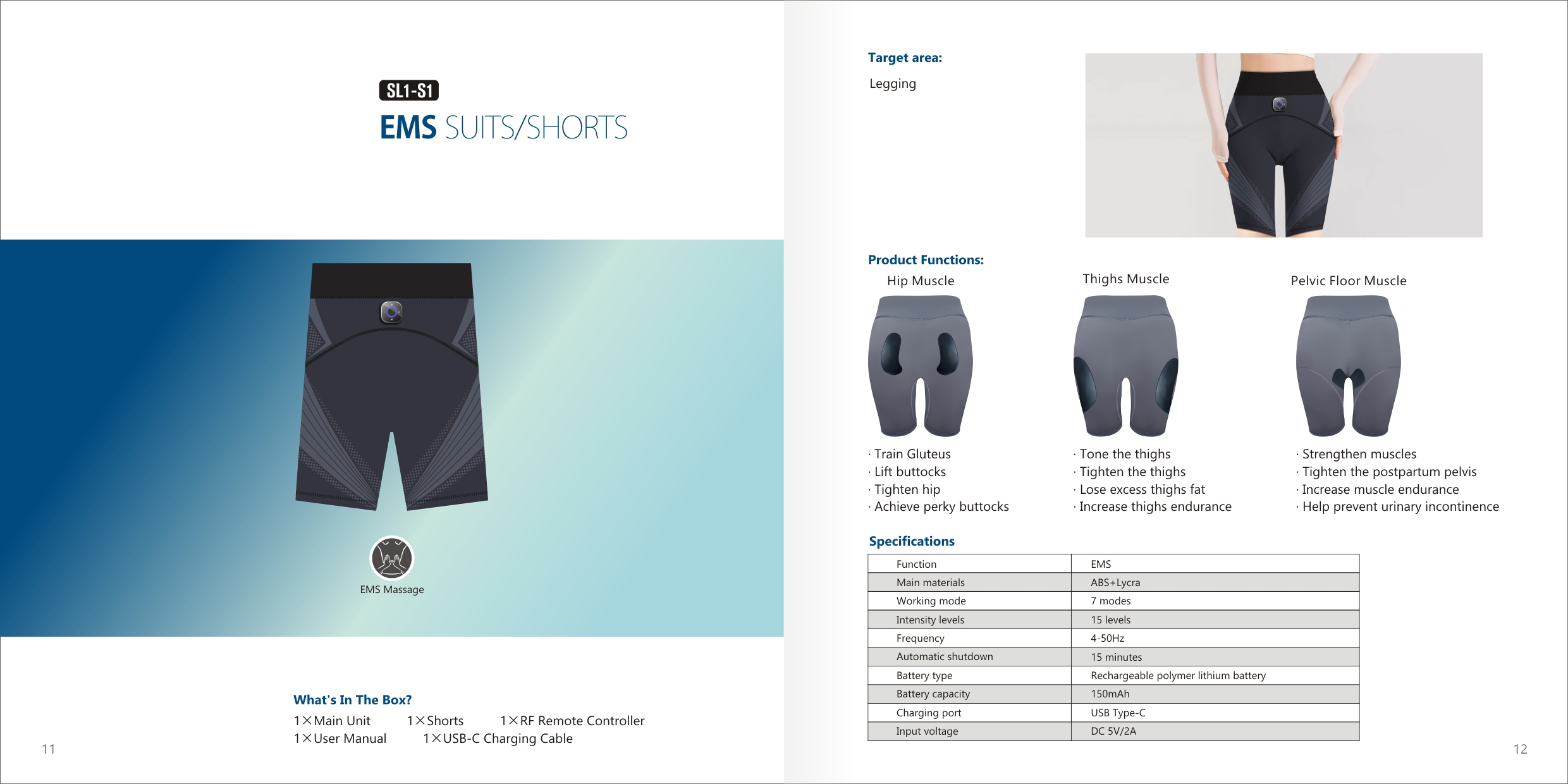 <div class='lum-box'><h4 class='fontColor_blue lum-font-size'>EMS TRANING SHORTS</h4>
         </div>
         <div class='lum-font-cnt'>1). Tone and tighten the Pelvic floor/hips/thigh muscles
2). Increase the pelvic floor muscle endurance
3). Boost blood circulation
4). Non-presciption,drug free
5). Lightweight,easy to operate</div>