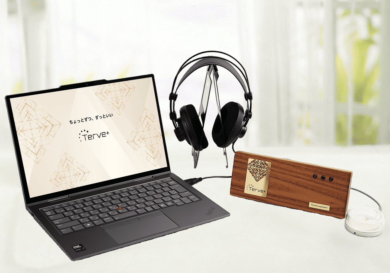 <div class='lum-box'><h4 class='fontColor_blue lum-font-size'>Terve+</h4>
         </div>
         <div class='lum-font-cnt'>The brain is not just an organ, but an "information center" where the frequencies of the entire body converge, and is used as a "mirror" that reflects the state of mind and body.
By reading the frequencies emitted by the brain, it is possible to visualize not only the state of organs, but also emotional stress and the "compatibility" of foods and substances with the body.
A next-generation wellness approach that cares for the entire body, starting from the brain.</div>