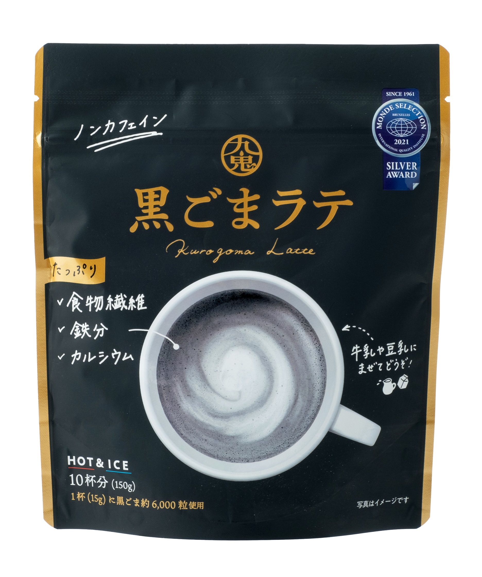 <div class='lum-box'><h4 class='fontColor_blue lum-font-size'>KUKI KURO GOMA LATTE</h4>
         </div>
         <div class='lum-font-cnt'>Black Sesame Latte supplies rich nutrients that the body tends to lack while also being tasty. Over than 6,000 black sesame seeds per serving. Dissolve in milk or soy milk, one cup at a time for whenever you want to relax. Can be enjoyed hot or cold.</div>