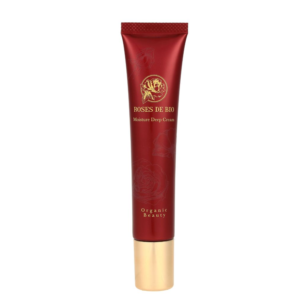 <div class='lum-box'><h4 class='fontColor_blue lum-font-size'>Moisture Deep Cream</h4></div>
        	 	<div class='lum-font-cnt'>Formulated with red rose extract and damask rose as a base instead of water, enriched with alkanna root extract to hydrate and soothe the skin. Protective emulsifiers and seven plant oils deliver deep moisture, guiding even sensitive skin and dryness-prone complexions toward smoothness. This cream replenishes dehydrated, tired skin with rich hydration, leaving it plump, supple, and healthy-looking.</div>