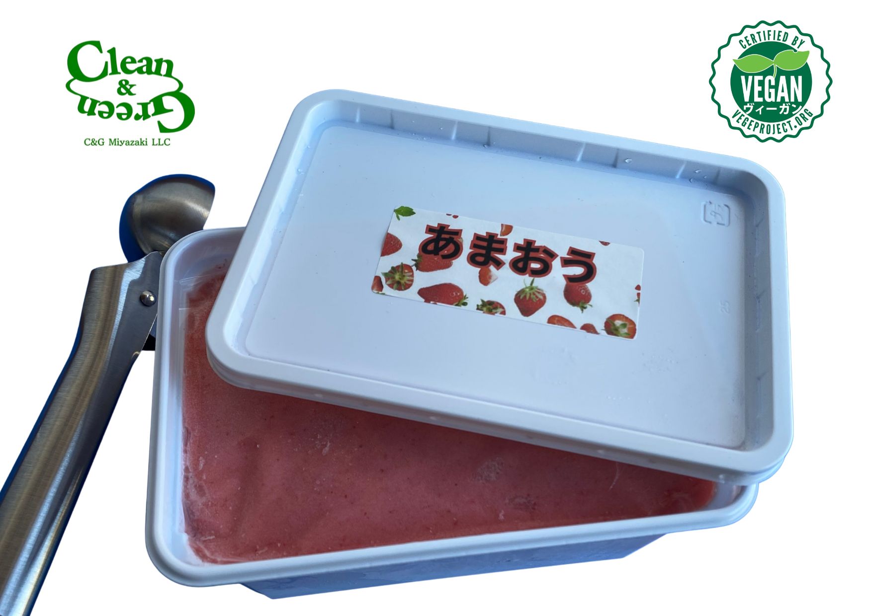 <div class='lum-box'><h4 class='fontColor_blue lum-font-size'>Amaou Strawberry Vegan Ice Cream, 1L Bulk Size (Fukuoka, Japan)</h4></div>
        	 	<div class='lum-font-cnt'>This is a newly developed product made with Amaou strawberries supplied by Nangoku Fruits in Fukuoka.
It is available in 1L and 2L bulk sizes, as well as 90ml and 120ml cups, and can also be supplied as a soft-serve ice cream mix.</div>