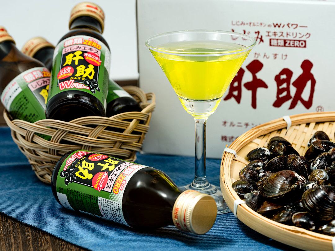 <div class='lum-box'><h4 class='fontColor_blue lum-font-size'>SHIJIMI clams extract drink "KANSUKE"[ZERO sugar]</h4></div>
        		 <div class='lum-font-cnt'></div>