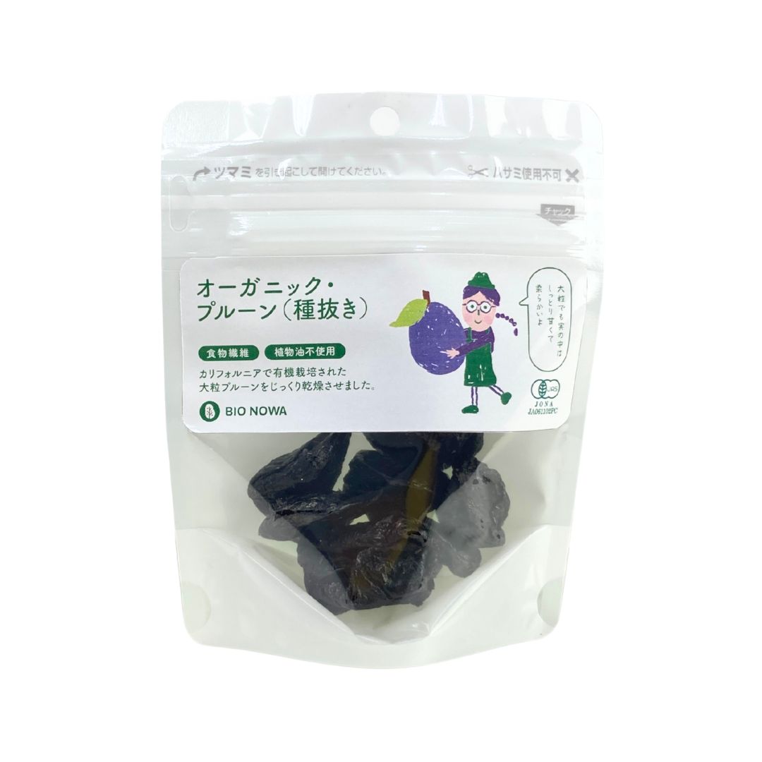 <div class='lum-box'><h4 class='fontColor_blue lum-font-size'>Organic Prunes Pitted</h4></div>
        		<div class='lum-font-cnt'>Pitted and dried prunes made from organically grown, thick-fleshed fruit in the United States.
With no added sugars or preservatives, they offer a naturally rich flavor and a satisfying, chewy texture.</div>