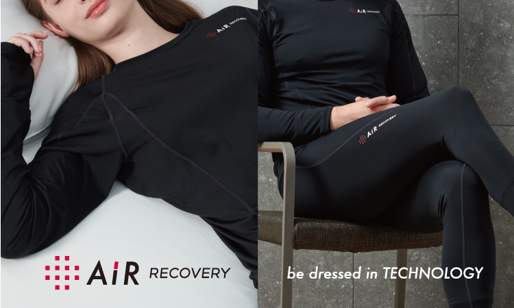 <div class='lum-box'><h4 class='fontColor_blue lum-font-size'>AIR Recovery Sleep Tech Wear </h4></div>
        		<div class='lum-font-cnt'>The nishikawa [AIR Recovery] Sleep Tech Wear is designed to fit the body comfortably, making it easy to wear both during sleep and throughout the day. With dual functions—“sleep onset support (Sleep Flap)” and “circulation promotion (PHT)”—it helps support your conditioning while you rest.</div>