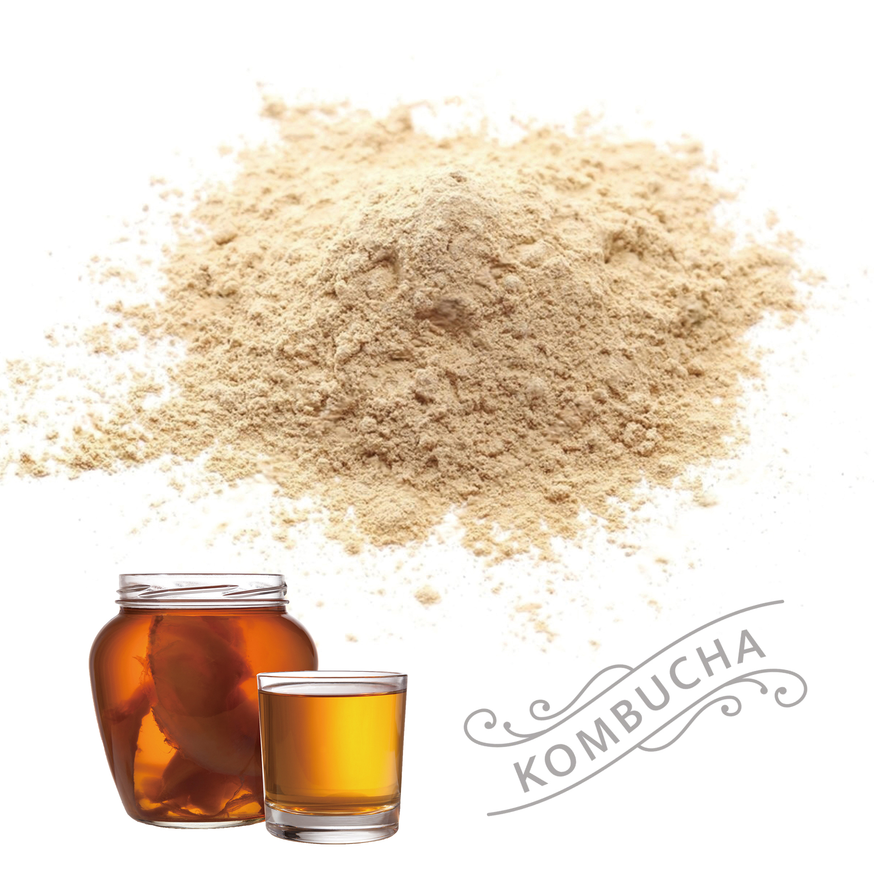 <div class='lum-box'><h4 class='fontColor_blue lum-font-size'>有機JAS認証 コンブチャ粉末（紅茶キノコ）</h4></div><div class='lum-font-cnt'>有機JAS認証を取得した国産コンブチャ（紅茶キノコ）を粉末化した発酵素材。美容・腸活・デトックス需要に対応し、発酵由来の酸味と風味が特長です。サプリ、ドリンク、ゼリーなど多形状に応用でき、国内外向け製品にも対応可能です。</div>