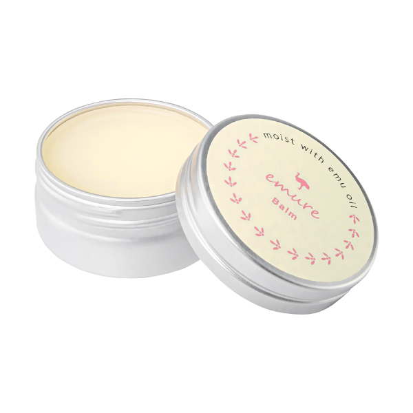 <div class='lum-box'><h4 class='fontColor_blue lum-font-size'>emureバーム</h4></div><div class='lum-font-cnt'>乾燥から肌を守る肌の潤いを保つスキンケアバーム（30g、合成香料・着色料・防腐剤無添加）保湿力の高いエミューオイルを贅沢に配合。肌を柔らかく整え、長時間、乾燥を防いで潤いを保ちます。</div>