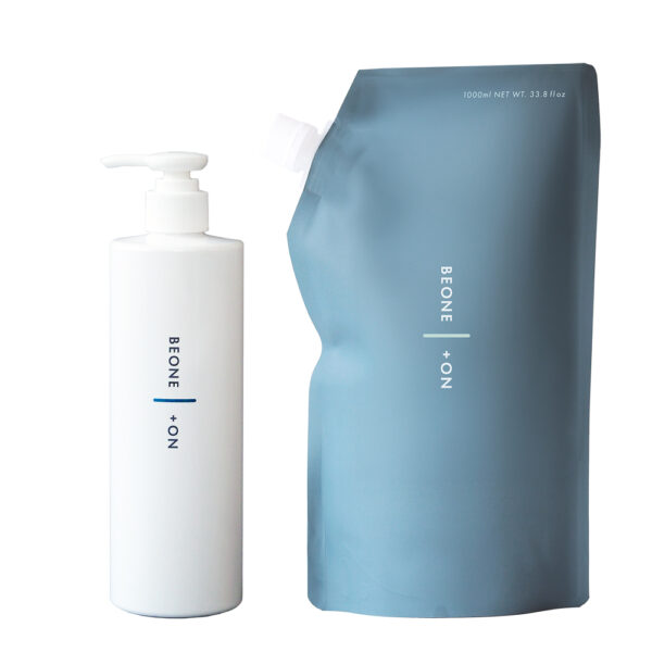 <div class='lum-box'><h4 class='fontColor_blue lum-font-size'>ビーワンオンR</h4></div><div class='lum-font-cnt'>天然水をベースにレブリン酸とぺリセア配合。水溶性で粘性のあるヘアジェルでありながらベタつかず、自然なツヤ感と質感を実現。毛髪内部にすばやく浸透。ダメージケアと同時にうるおいをキープ。乾かした後もなめらかな質感が続き、翌日の仕上がりにも違いを実感。カラーやパーマなどの理美容施術でも応用可能。</div>