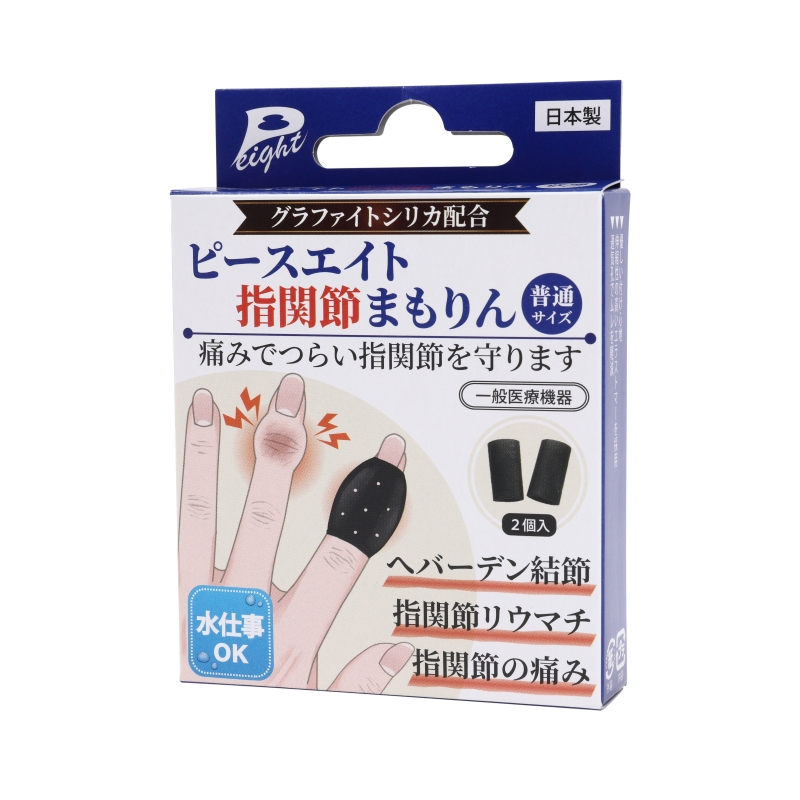 <div class='lum-box'><h4 class='fontColor_blue lum-font-size'>Peace Eight Knuckle Mamorin Regular Size [General Medical Equipment]</h4></div>
        		<div class='lum-font-cnt'>▪Heberden's node ▪Rheumatism of the finger jointsRecommended for those who suffer from painful pain such as:
Finger joint problems are especially common among women over 40.Hebaden's tuberosity or finger joint rheumatism, it protects the finger joints and alleviates external shocks.</div>