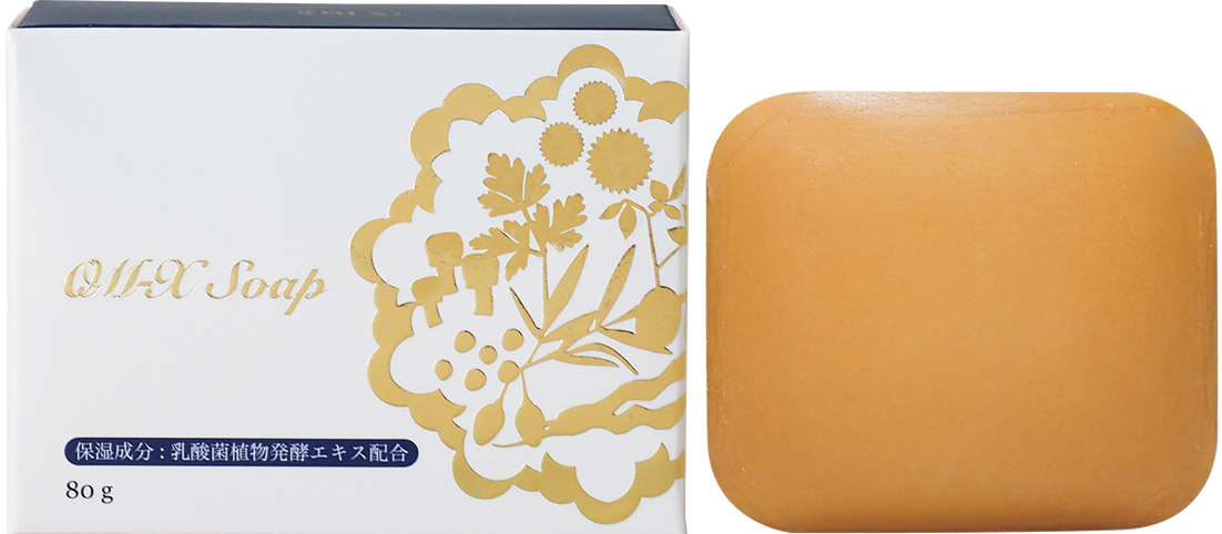 <div class='lum-box'><h4 class='fontColor_blue lum-font-size'>OMX soap</h4></div>
        		<div class='lum-font-cnt'>This gentle soap, made using the cold-process method, is formulated with plant-based fermented extract to help support healthy, radiant skin. The extract is made by fermenting a variety of plants with beneficial bacteria, providing amino acids, vitamins, and minerals, and it contains amino acids, vitamins, and minerals that help care for the skin from multiple angles.</div>